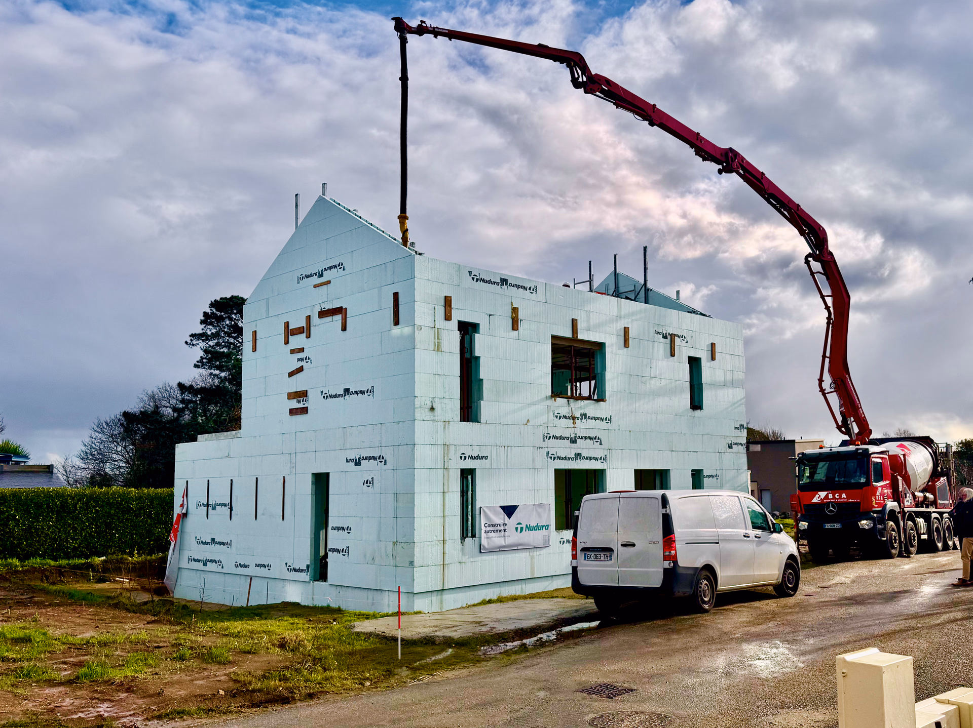 Maison en construction